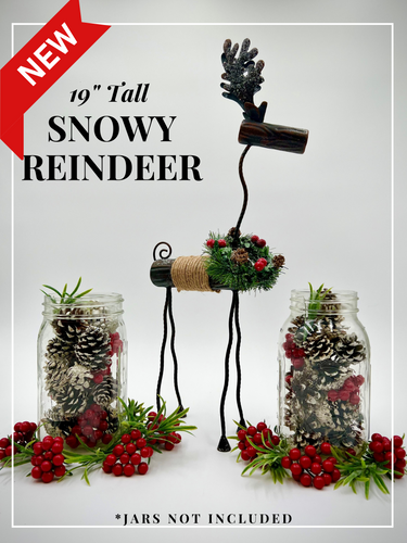 Rustic Holiday Reindeer